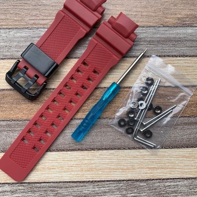 Strap Tali Jam tangan Gshock merah GA1000 GA1100