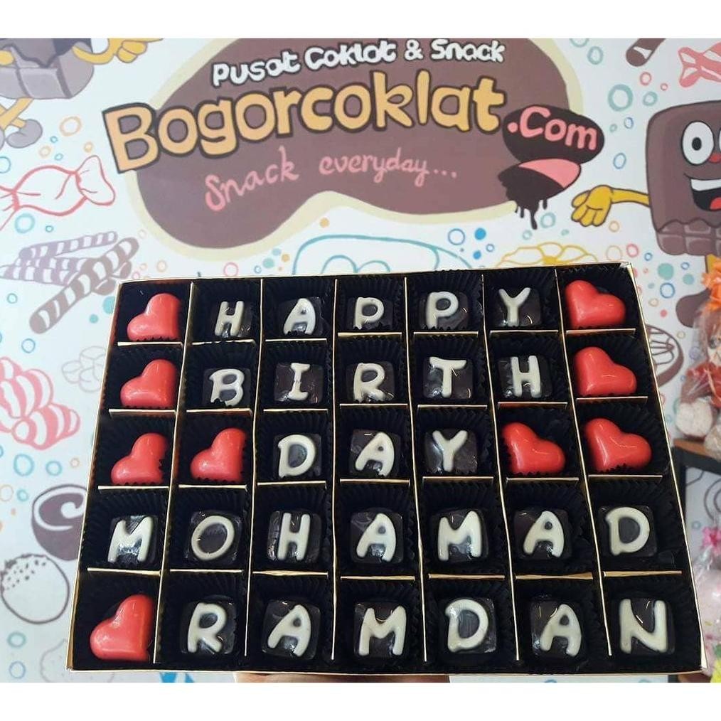 

PROMO MURAH Coklat Hadiah Ucapan Ultah Sekat 35