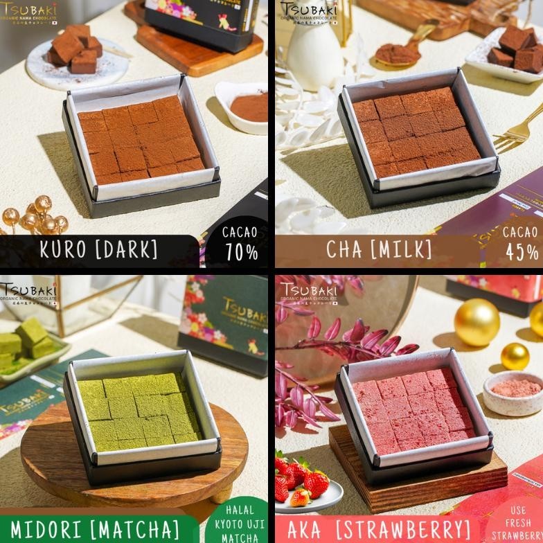 

PROMO MURAH Hampers Japanese Chocolate Gift Box / Tsubaki NAMA Chocolate