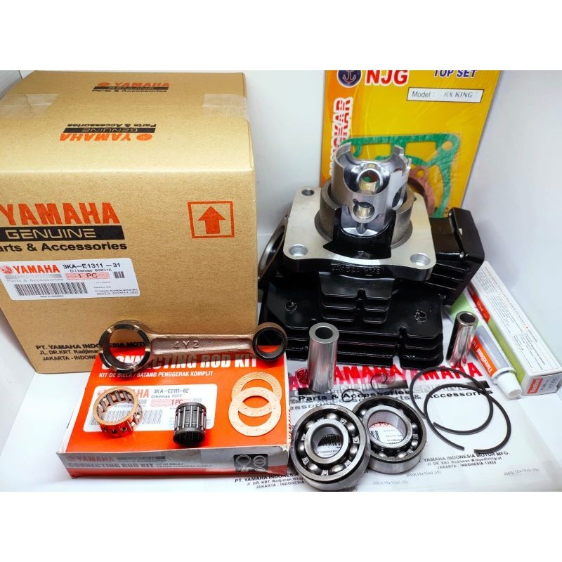 BLOK SEHER RX KING (3KA) CYLINDER KOMPLIT 4AITEM RX KING SERI (Y 1/2) ORIGINAL THAILAND
