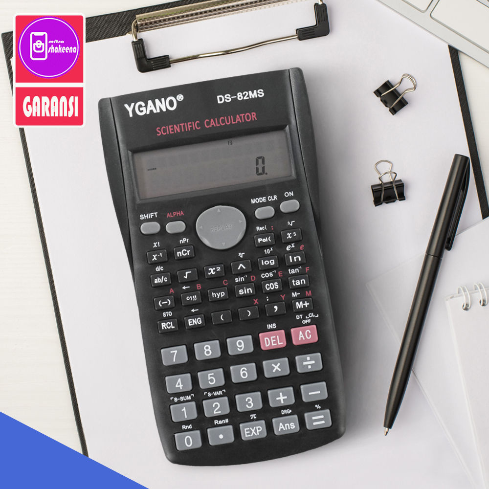 

SHMS Kalkulator Elektronik Scientific Calculator 02BK Black