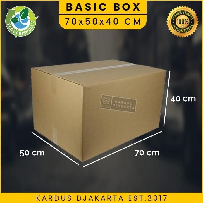 

Promo Spesial KARDUS / KARTON BOX BESAR POLOS Uk. 70x50x40 CM