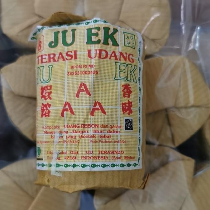 

Terasi Juek / Ju Ek 1 pak kecil isi 10 keping