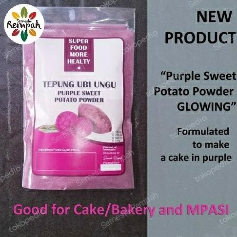 

[NEW FORMULA] Tepung Ubi Ungu Glowing Khusus Untuk Kue dan MPASI.