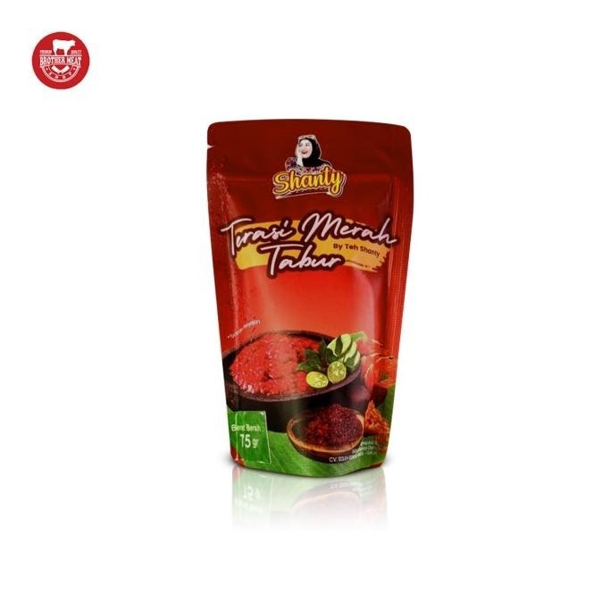 

Terasi Merah Tabur Teh Shanty Sudah Matang Kemasan Praktis