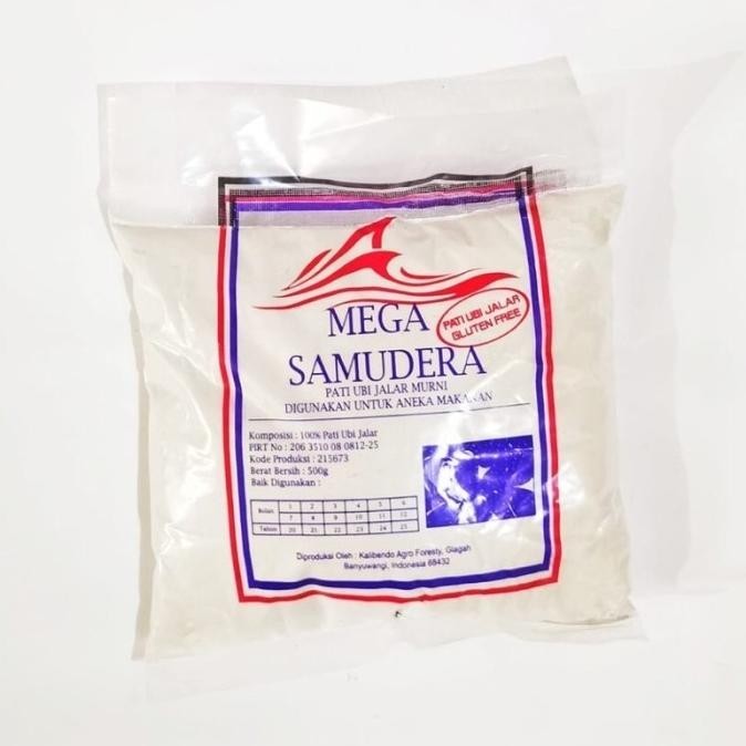 

Mega Samudera Tepung Pati Ubi Jalar 500gr
