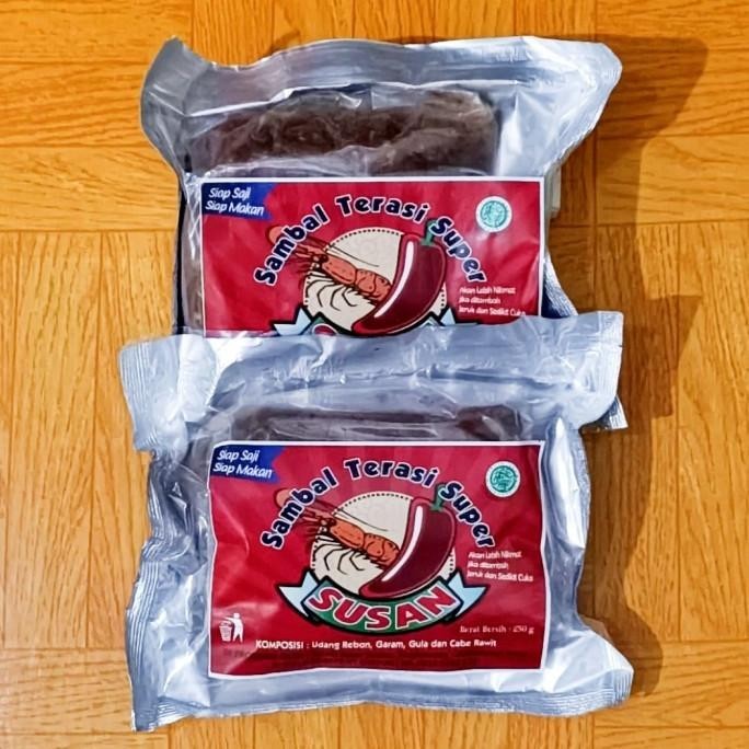 

Sambal Terasi Super SUSAN Asli SINGKAWANG KALIMANTAN BARAT 250 gram
