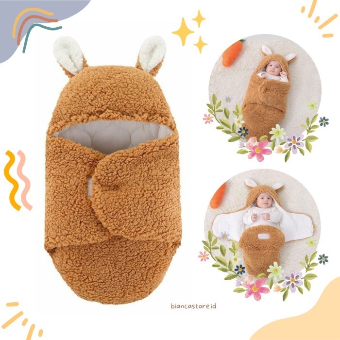 Best Seller Selimut Bedong Bayi Instan Selimut Bayi Tebal Dan Lembut