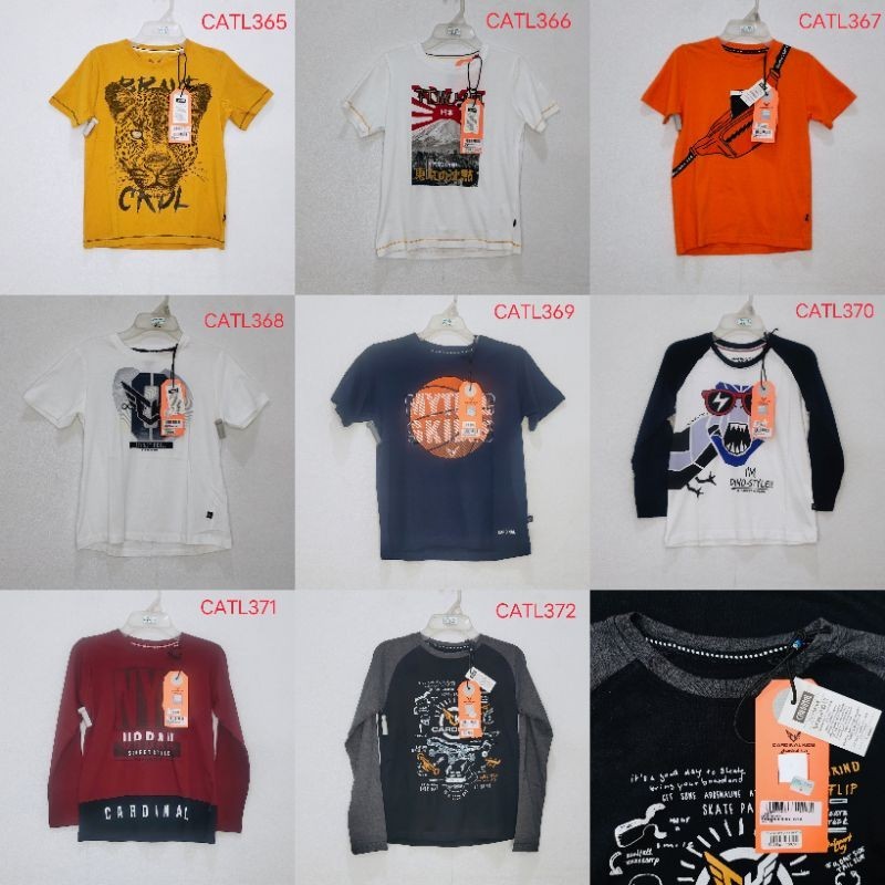 Cardinal Kids Kaos Anak Laki Laki CATL365 CATL366 CATL367 CATL368 CATL369 CATL370 CATL371 CATL372