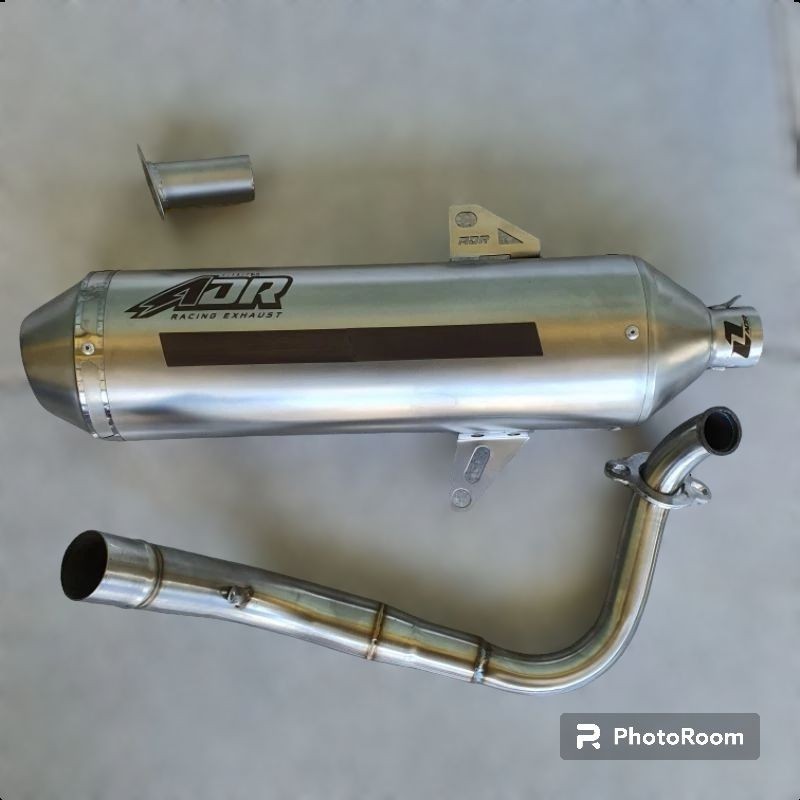 knalpot Adr racing type Op one vaporblasting