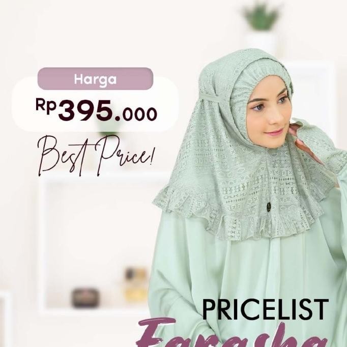 {POY} Mukena Farasha Original by Butterfly Hijab King Salman