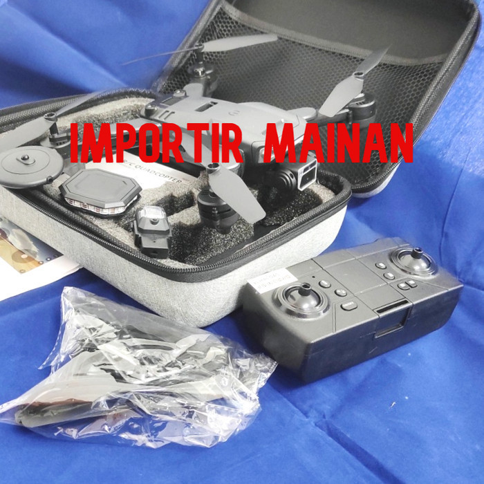 Drone N95 Dual Camera 4K Strobo Led Sensor Anti Tabrak Optical Flow