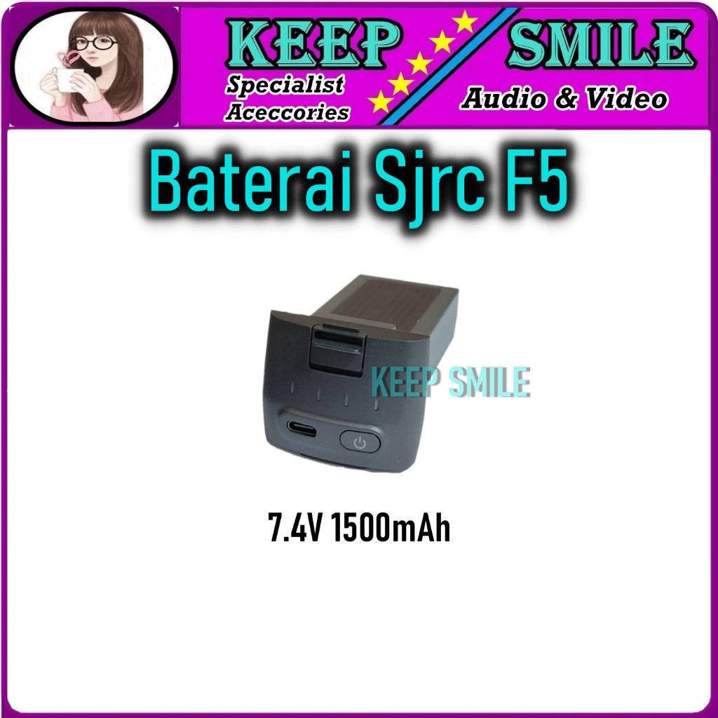 Sjrc F5 Intelligent Flight Battery / Baterai Sjrc F5