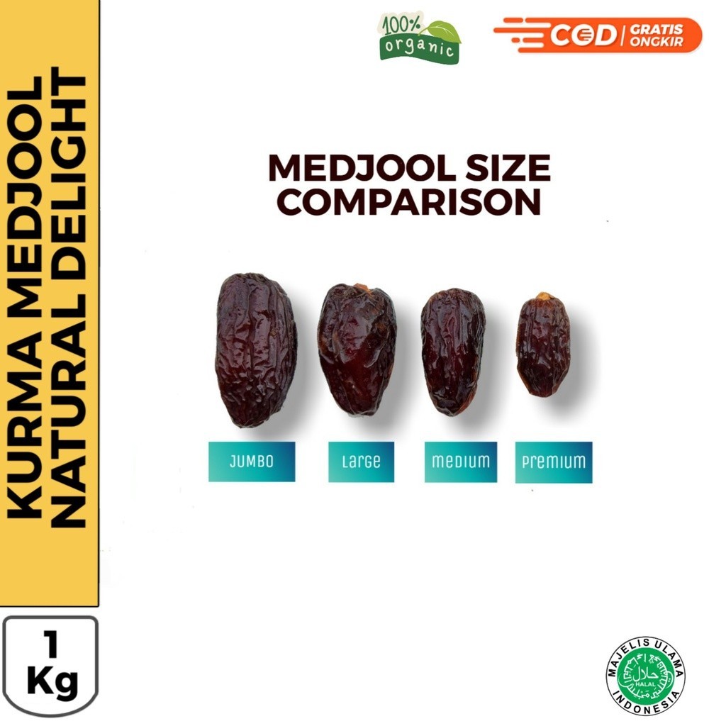 

KURMA MEDJOOL NATURAL DELHT GR / KURMA MEDJOOL NATURAL / KURMA MEDJOUL / KURMA MEDJOL / KURMA