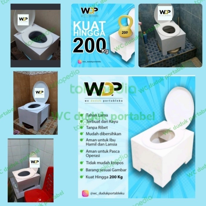 Kursi Closet Portable/Toilet Duduk Portable/Wcportable/Closet Duduk/Wc