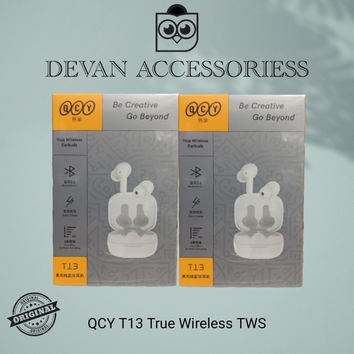 QCY T13 True Wireless Earbuds Earphone TWS T13