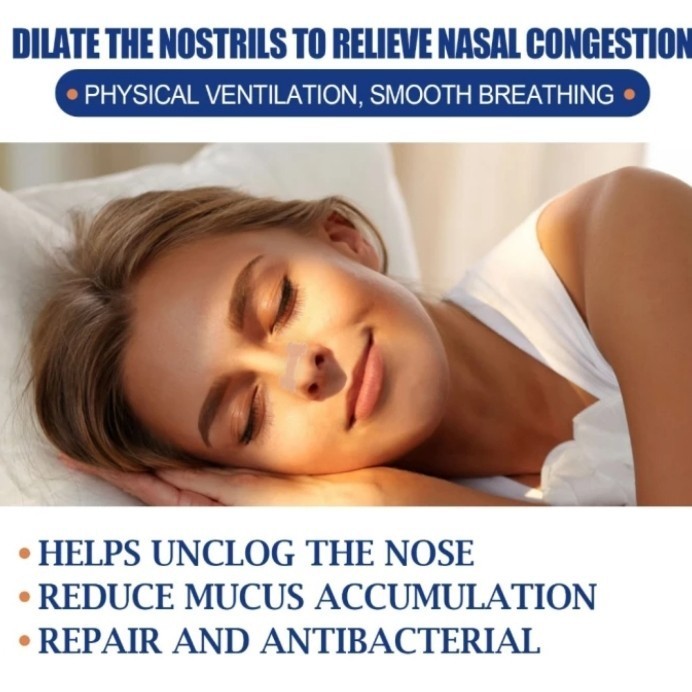 Nasal Strips 6 Pcs Plester Hidung South Moon Hidung Tersumbat