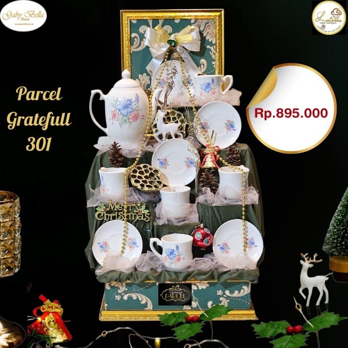

Ready Grateful 301 Parsel Natal Hampers Teaset Parsel Pecah belah Natal