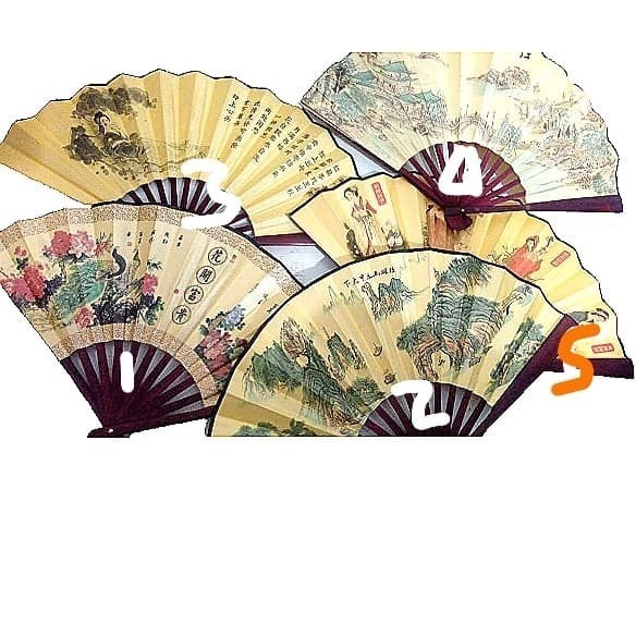 

Ready souvenir kipas lipat asia jepang china singapura korea