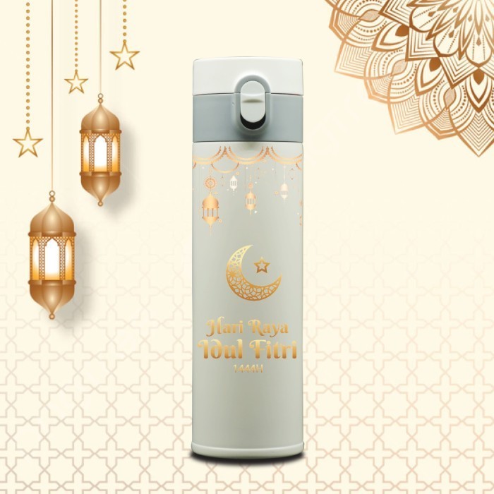 

Ready HAMPERS LEBARAN UNIK TUMBLER CUSTOM RAMADHAN KADO PARCEL GIFT