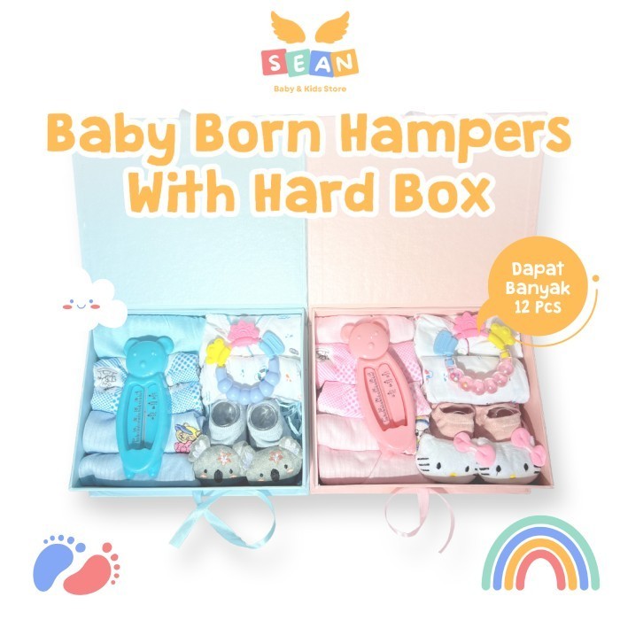 

Ready SEAN Hampers Kado Gift Set Box Lahiran New Born Bayi Baby Girl Boy