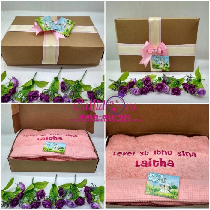 

Ready Hampers Handuk bordir nama terry palmer souvenir