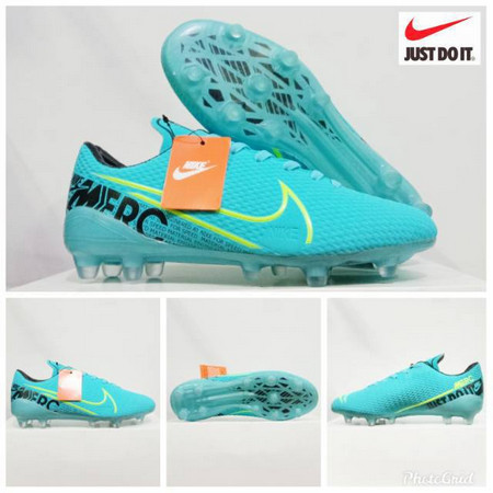 Sepatu Bola Nike Mercurial Sol Bening Hijau Tosca Import Premium