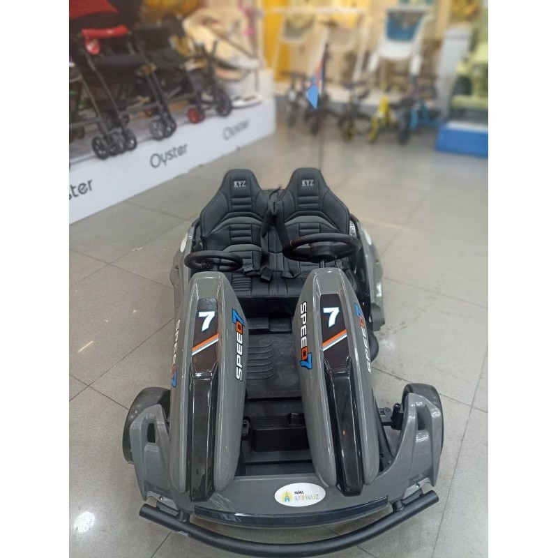 Mainan Mobil Aki Anak Go-Kart Nkyz 067C Ban Karet