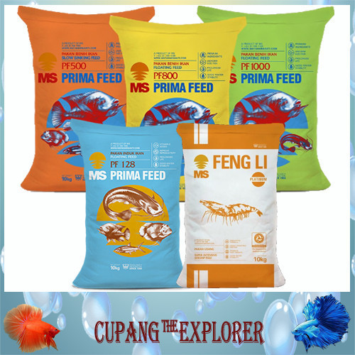 Terlaris Pelet Pakan Ikan Ms : Pf 500, Pf 800, Pf 1000 (1 Karung = 10Kg) Promo Terbaru