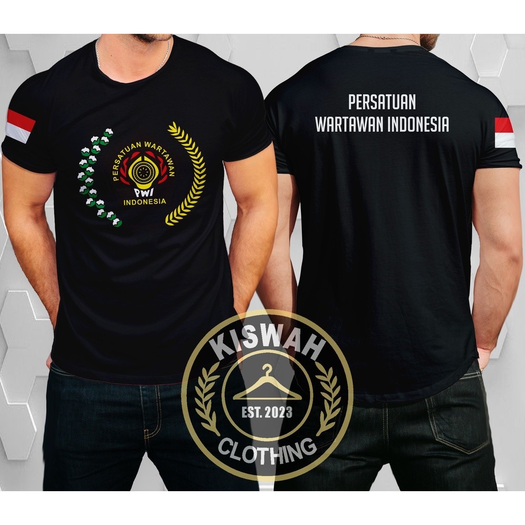 Kaos Tshirt PWI Persatuan Wartawan Indonesia Baju Distro