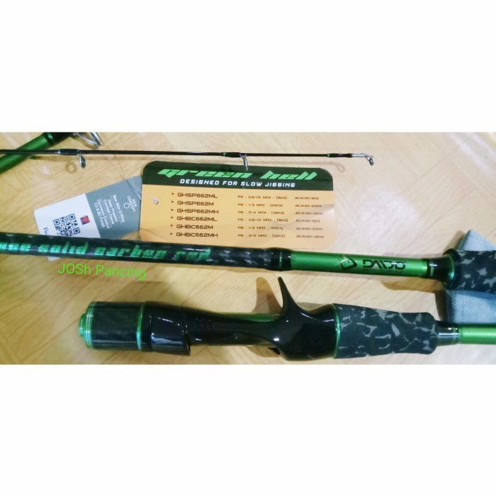 Joran Daido Green Hell Pro Series Spinning Overhead BC 662 PE 1-3 2-4