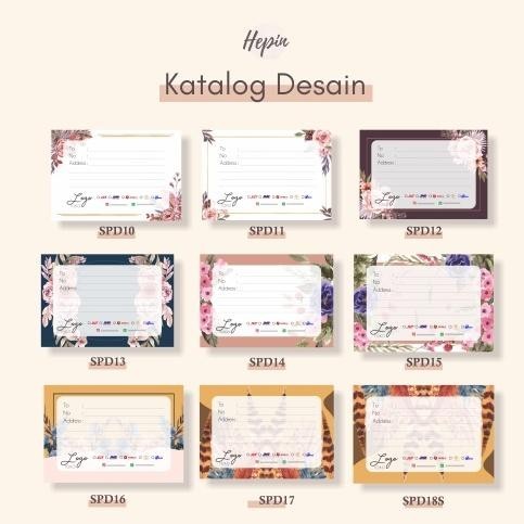 

Label Alamat Pengiriman DRIED FLOWER - Stiker Paket Resi Alamat