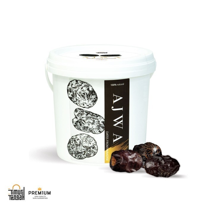 

Kurma - Kurma Ajwa Ember Premium Timur Tengah 850 Gr Jumbo High Quality