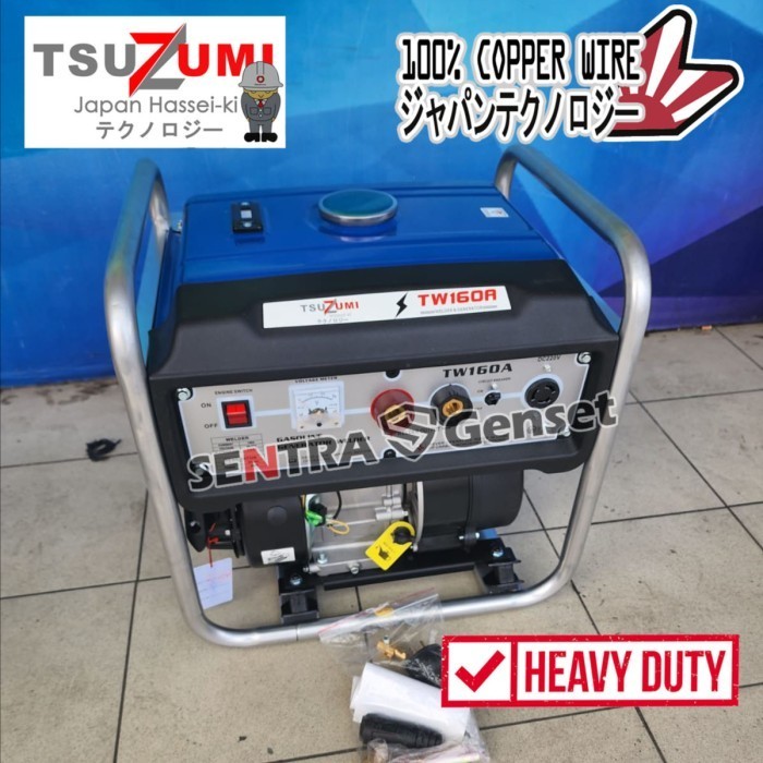 Terlaris Genset Las 160 Ampere Tsuzumi Tw160A Japan Technology Promo Terbaru