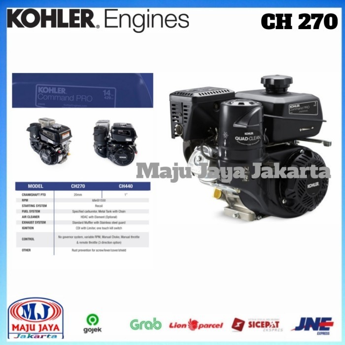 Engine Kohler Ch 270 Mesin Penggerak Bensin Serbaguna Kapal Laut Original Dan Terpercaya