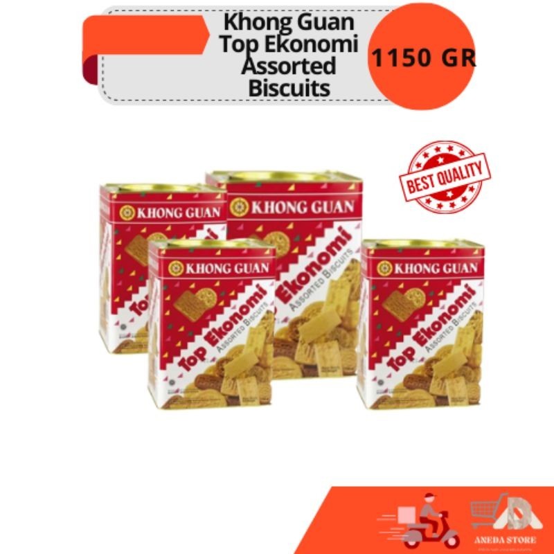 

Khong Guan Top Ekonomi Assortment | 1.150 Gram