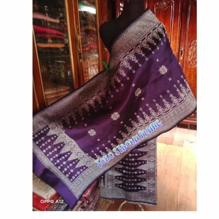 songket Palembang Cantik manis ungu