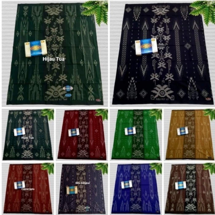 sarung songket motif abu rifat