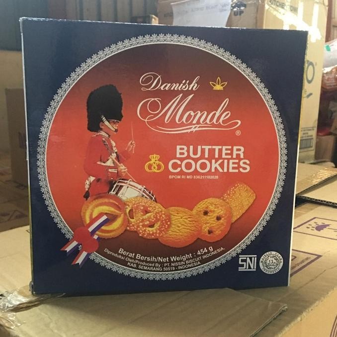 

Monde Butter Cookies 454 Gram Berkualitas