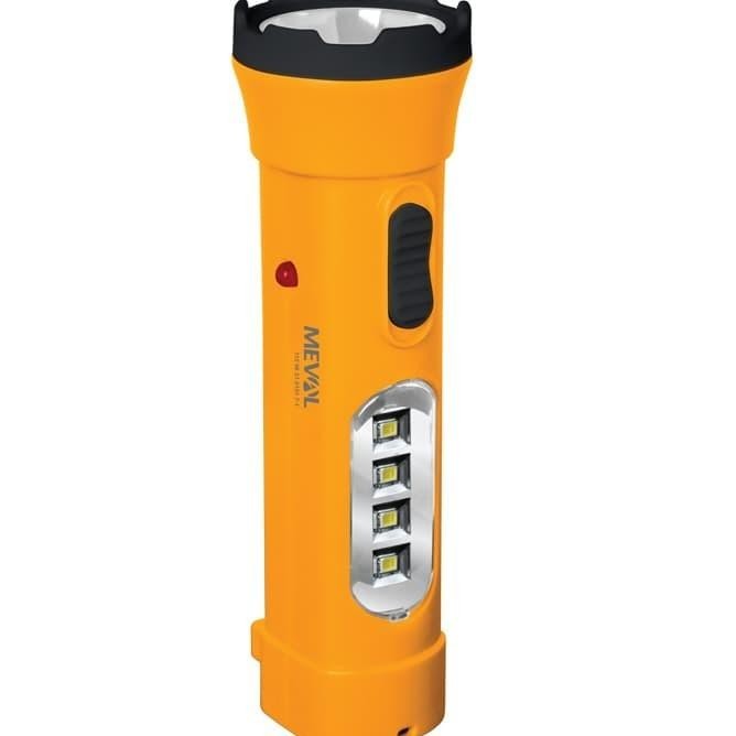 MEVAL EML Senter dengan Lampu Tidur 4 LED - Putih | tokosaffa