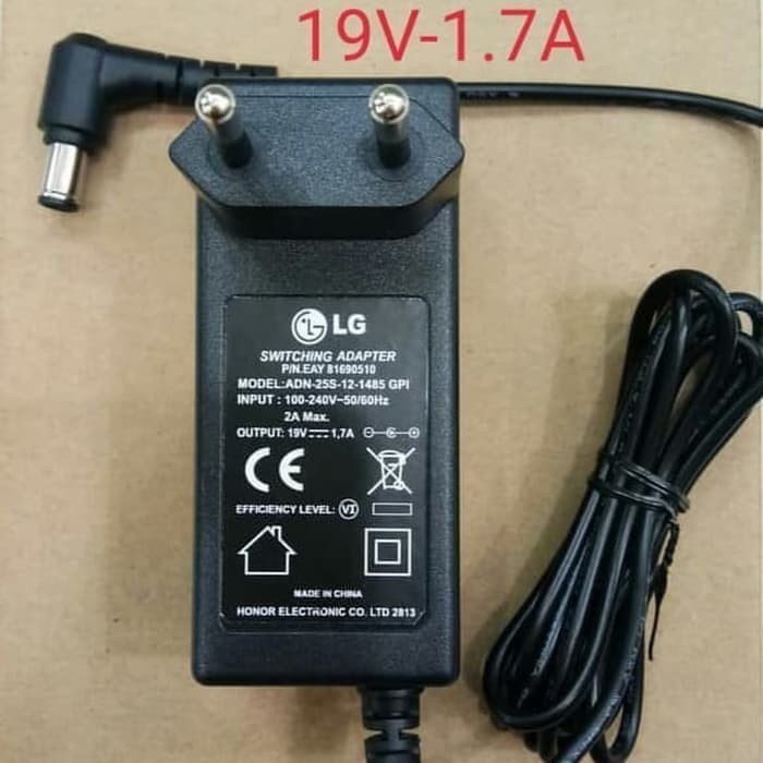 Terlaris Adaptor casan kabel colokan Charger Original LED MONITO TV LG 22LS2100