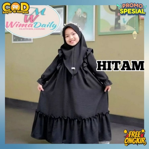 Import Baju Gsmis Bju Games Remaja Pakaian Muslim Anak Tanggung Gamiss Murah Baju Tanggung Dress Gsm