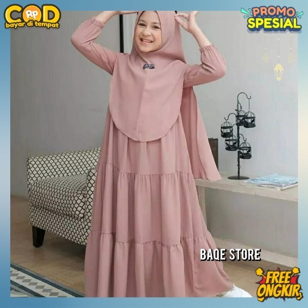 Baju Gsmis Bju Games Remaja Pakaian Muslim Anak Tanggung Gamiss Murah Baju Tanggung Dress Gsmis Ank 