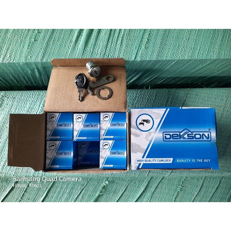 kunci pengaman lemari,laci dan kusen merk DEKSON 1 BOX