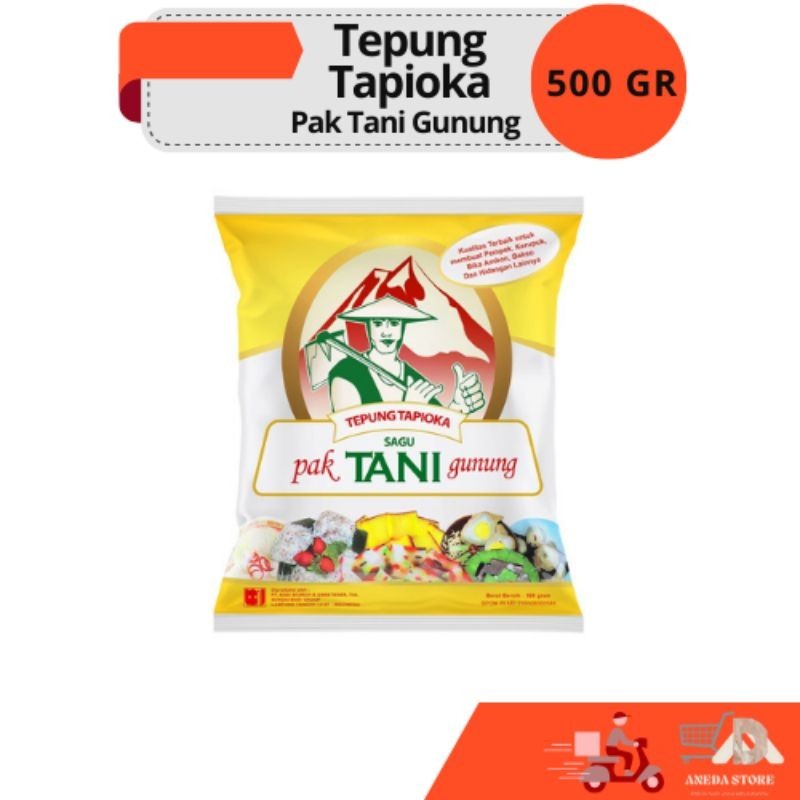 

Tepung Tapioka Pak Tani Gunung | 500 Gram
