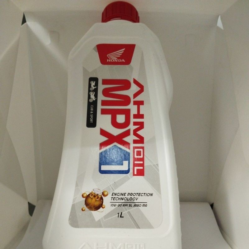oli mpx 1 1 liter 10W-30 api sl jaso ma (botol)