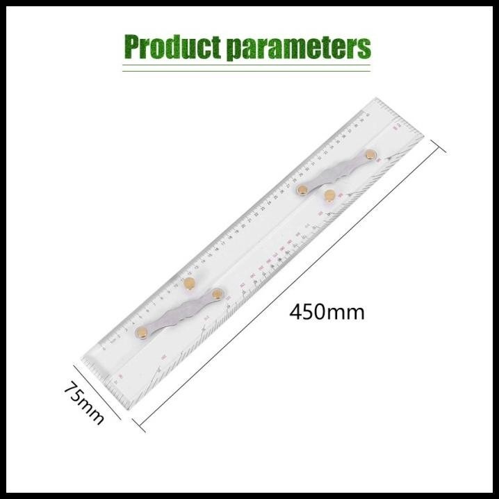 

GRATIS ONGKIR MISTAR JAJAR PETA 450MM 600MM NAVIGATION PARALLEL RULER !!!!!