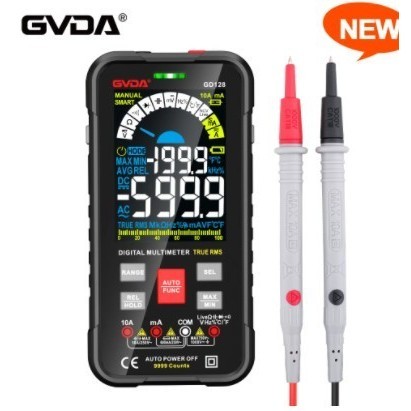 Smart Multimeter GVDA GD-128 True RMS AC DC Digital GD128 Multitester