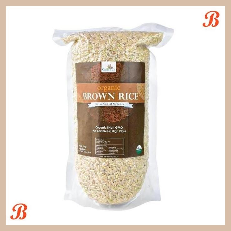 

| HOF | GRAINS N CO ORGANIC BROWN RICE 1 KG