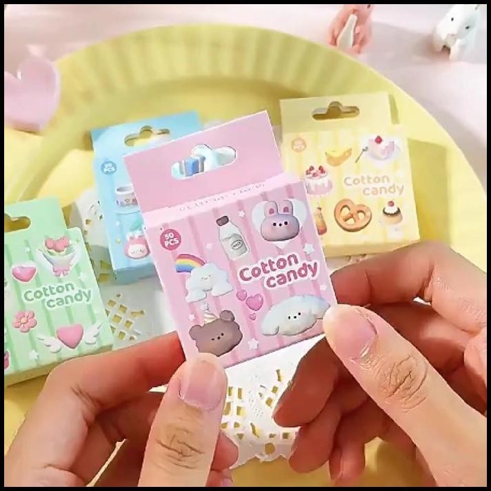 

HOT DEAL STIKER MOTIF KARTUN KOREA STICKER LUCU DEKORASI JURNAL SCRAPBOOK 50PCS !!!!!!